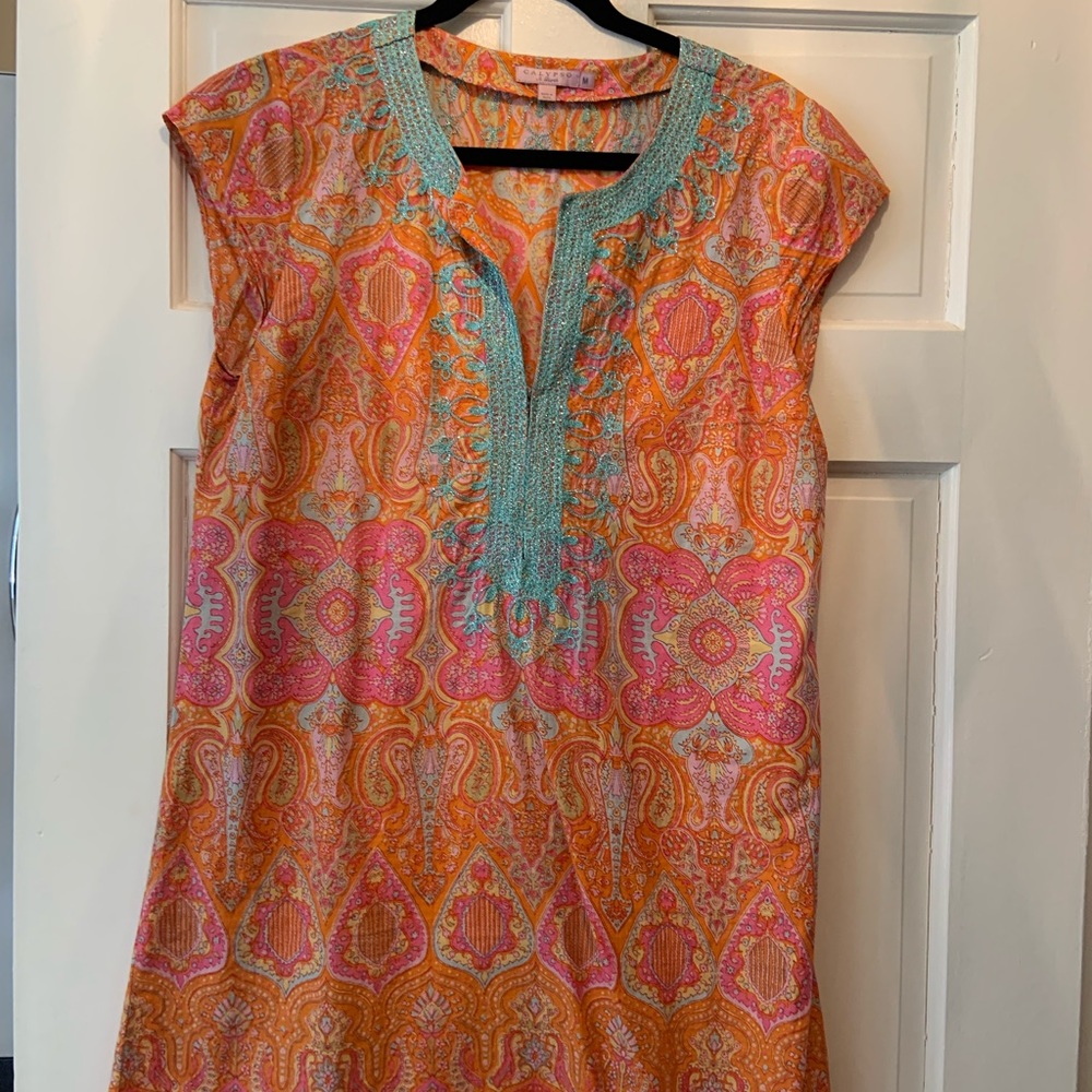 Calypso st. Barth cotton dress size M